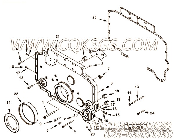 Screw, Hex Flange Head Cap