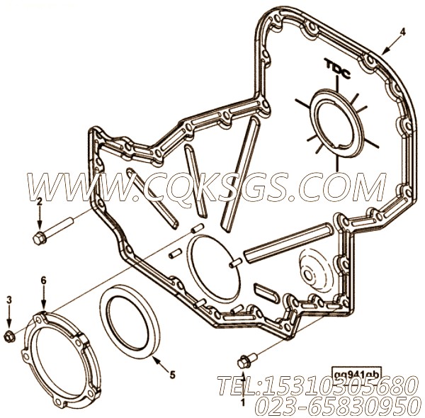 Front, Seal Service Kit