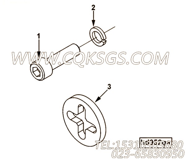 用于进口4B4.5柴油机Auxiliary Pump