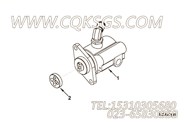 【C4988121】液力转向泵 用在康明斯发动机