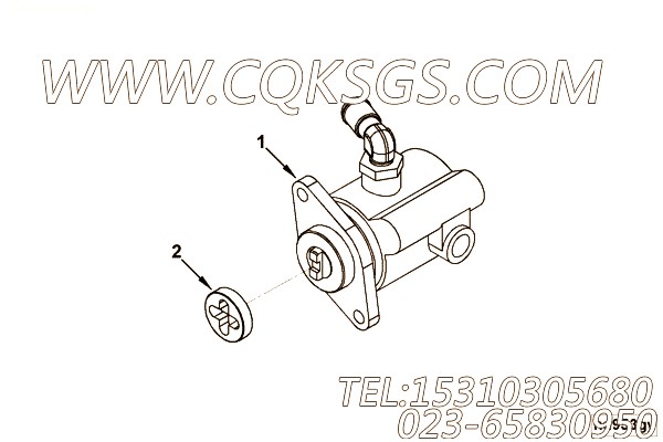 【C4988120】液力转向泵 用在康明斯柴油机