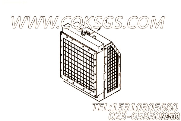 【散热器】康明斯CUMMINS柴油机的3637709 散热器