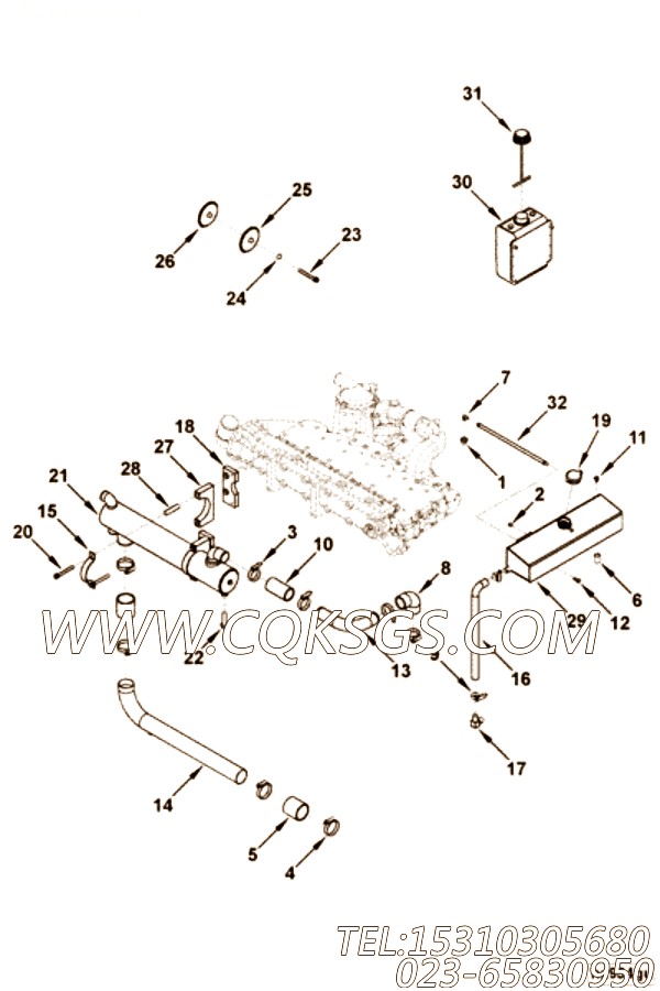 【安装垫片】康明斯CUMMINS柴油机的66573 安装垫片