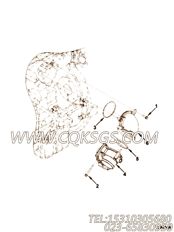 【空气控制阀】康明斯CUMMINS柴油机的4994707 空气控制阀