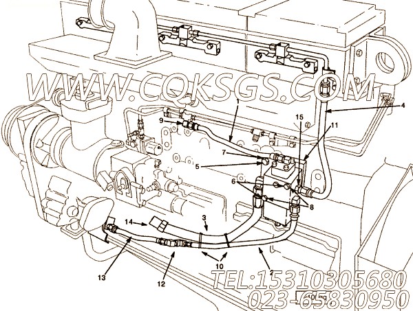 【柔性软管】康明斯CUMMINS柴油机的AK 6013 20SS 柔性软管