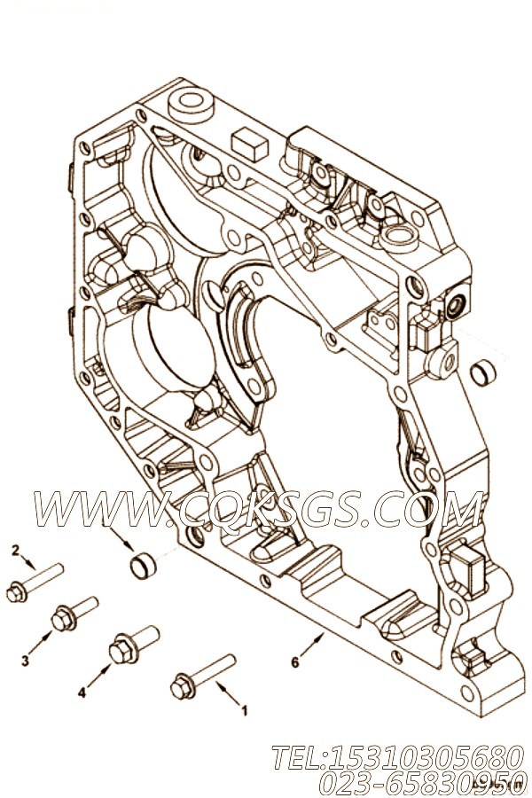 【齿轮箱】康明斯CUMMINS柴油机的3971025 齿轮箱