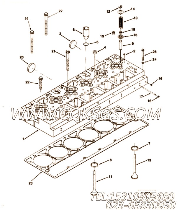 Screw, Studded Flange Cap