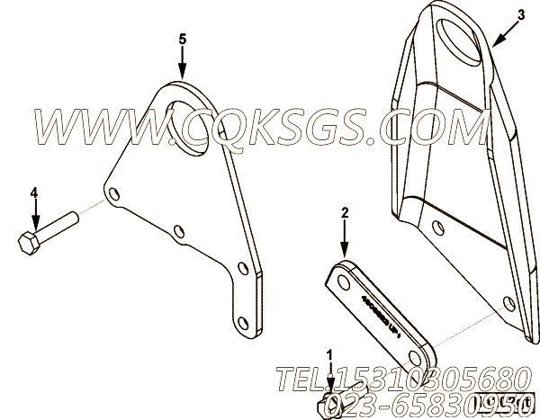 【六角头螺栓】康明斯CUMMINS柴油机的3251767 六角头螺栓