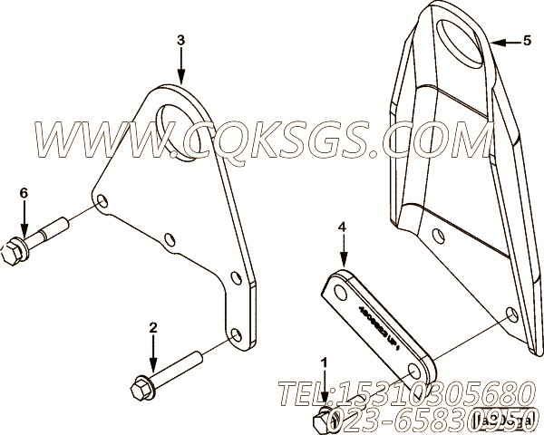 【圈养的洗衣机第螺丝】康明斯CUMMINS柴油机的4974049 圈养的洗衣机第螺丝