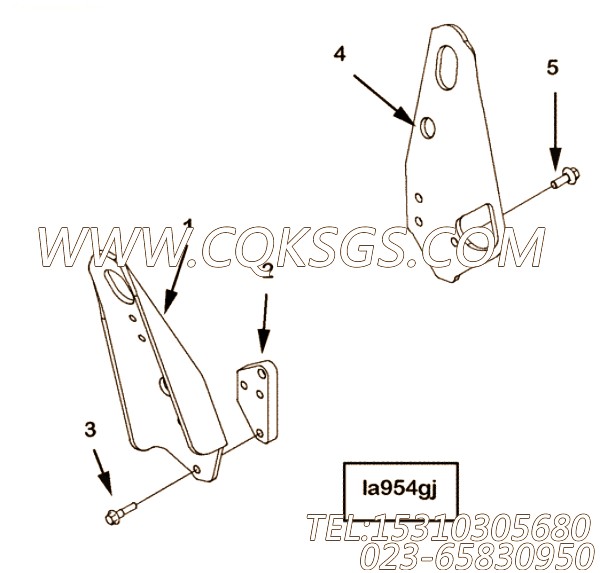 【安装垫片】康明斯CUMMINS柴油机的2870217 安装垫片