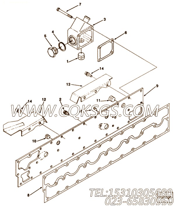 Gasket, Heater Housing