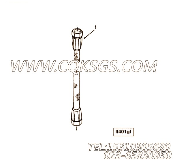 【柔性软管】康明斯CUMMINS柴油机的AK 5055 SS 柔性软管