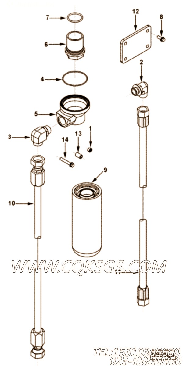 【六角法兰六角螺钉】康明斯CUMMINS柴油机的4937414 六角法兰六角螺钉