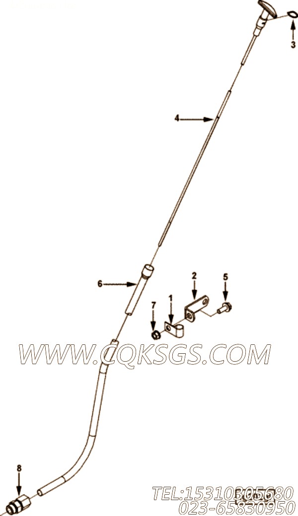 Tube, Oil Gauge