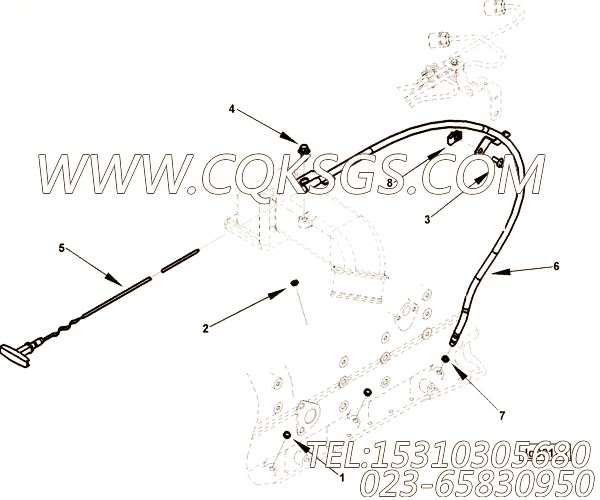 Tube, Oil Gauge