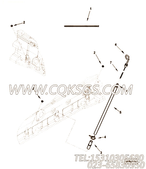 Tube, Oil Gauge