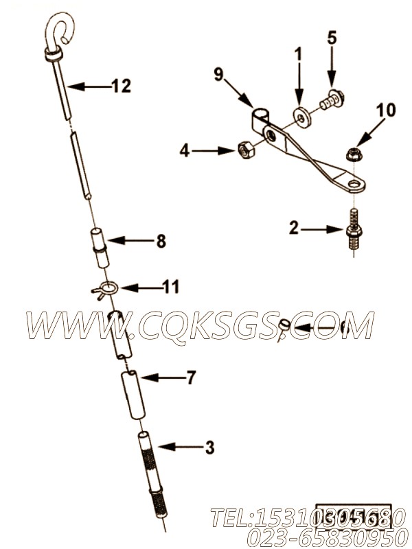 Tube, Oil Gauge