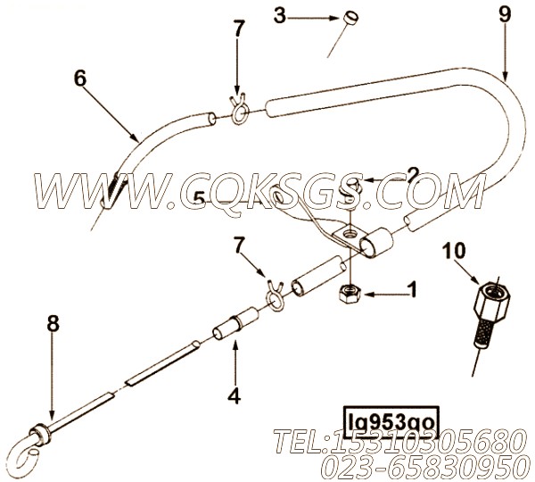 Tube, Oil Gauge