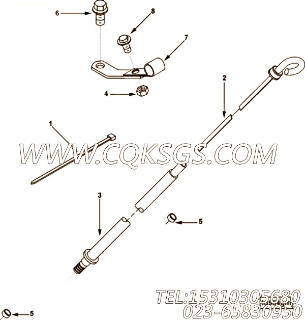 Tube, Oil Gauge