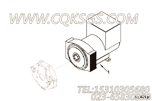 【主发电机】康明斯CUMMINS柴油机的4930067 主发电机