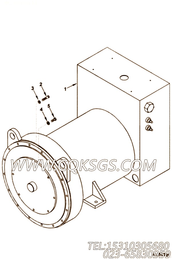 【主发电机】康明斯CUMMINS柴油机的3039605 主发电机