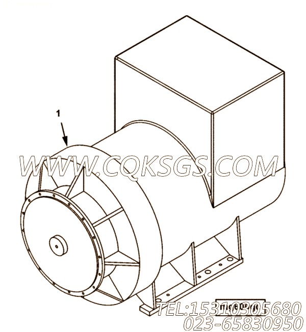 【主发电机】康明斯CUMMINS柴油机的4930159 主发电机