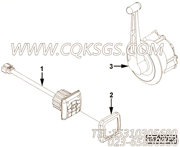 【控制面板挡板】康明斯CUMMINS柴油机的4983237 控制面板挡板