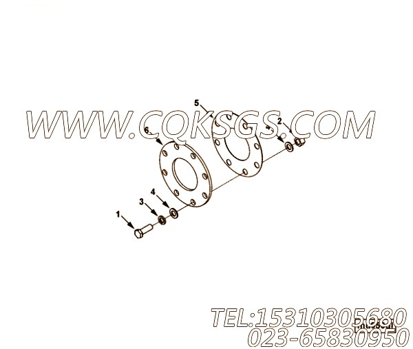 Gasket, Exh Out Connection