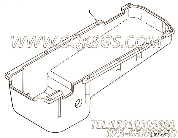 【Panel, Noise】康明斯CUMMINS柴油机的3048023 Panel, Noise