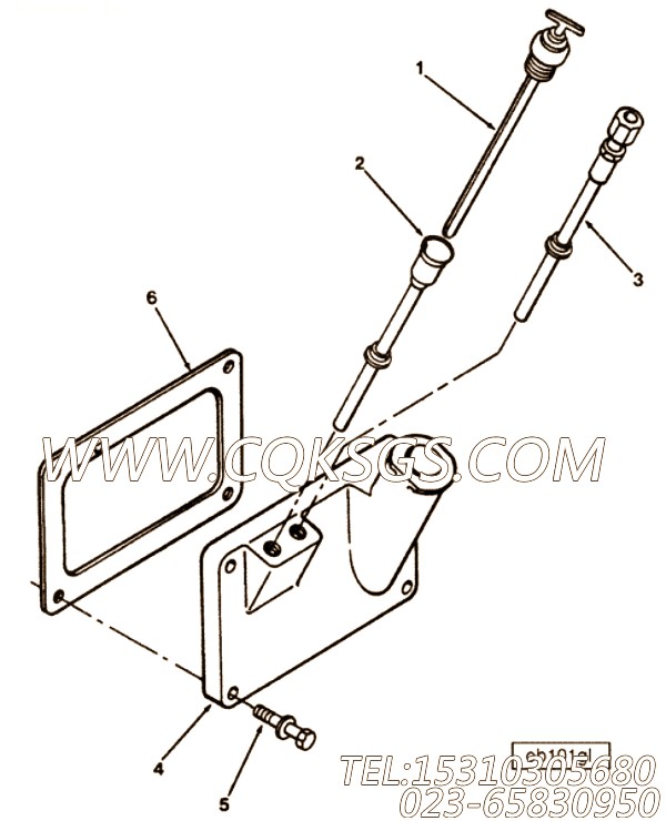 【套件和组件】康明斯CUMMINS柴油机的3009794 套件和组件
