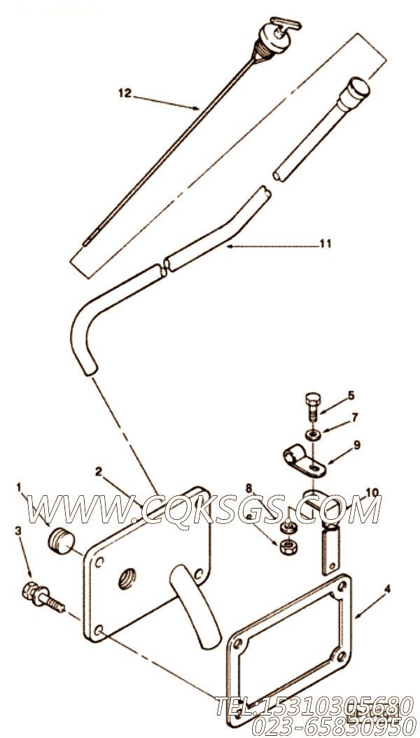 【套件和组件】康明斯CUMMINS柴油机的3390272 套件和组件