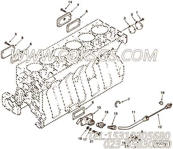 【手孔盖】康明斯CUMMINS柴油机的3252508 手孔盖