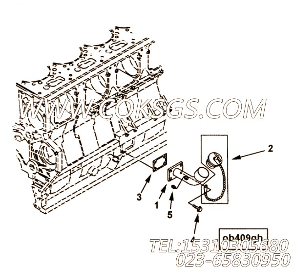 【机油填充盖垫片】康明斯CUMMINS柴油机的4095551 机油填充盖垫片