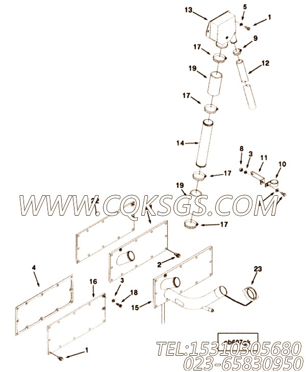 【手孔盖】康明斯CUMMINS柴油机的3179826 手孔盖