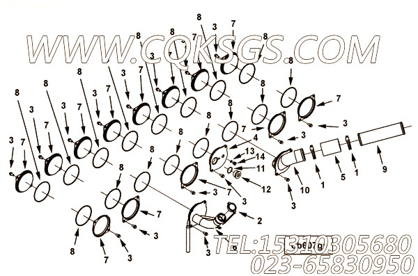 【手孔盖】康明斯CUMMINS柴油机的4101213 手孔盖
