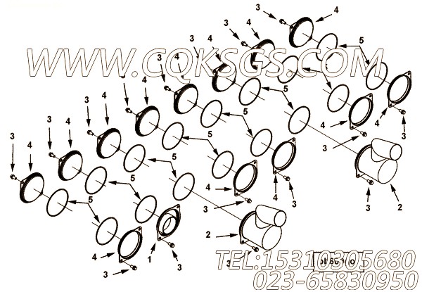 【手孔盖】康明斯CUMMINS柴油机的3411146 手孔盖