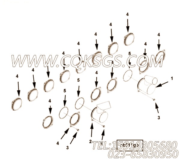 【手孔盖】康明斯CUMMINS柴油机的3639786 手孔盖