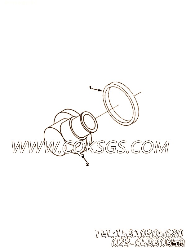 【矩形密封圈】康明斯CUMMINS柴油机的3284758 矩形密封圈