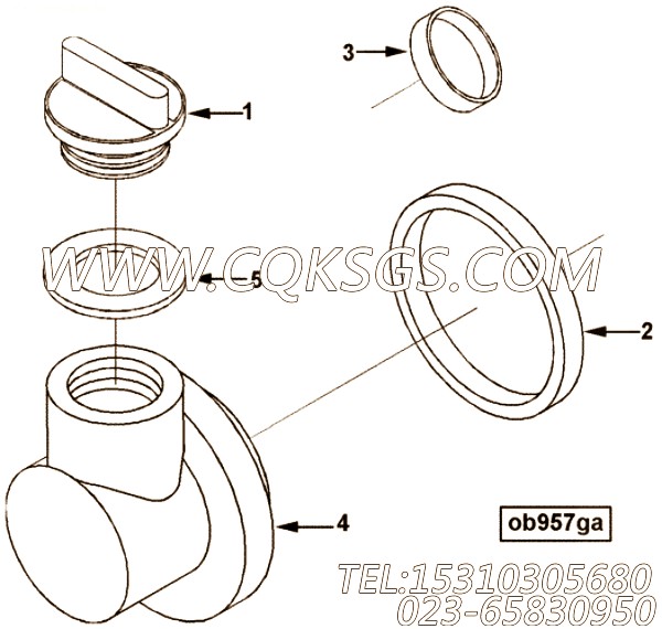 Connection, Oil Filler