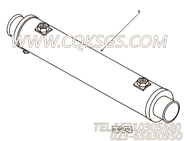 【机油冷却器】康明斯CUMMINS柴油机的3916002 机油冷却器
