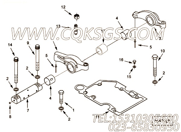 Shaft, Rocker Lever