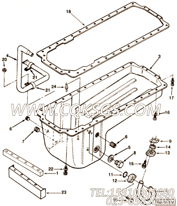 Assembly, Oil Pan