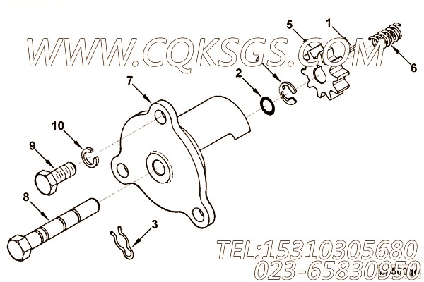 3913994O型圈,用于康明斯KT38-G-550KW动力基础件组,【发电用】配件