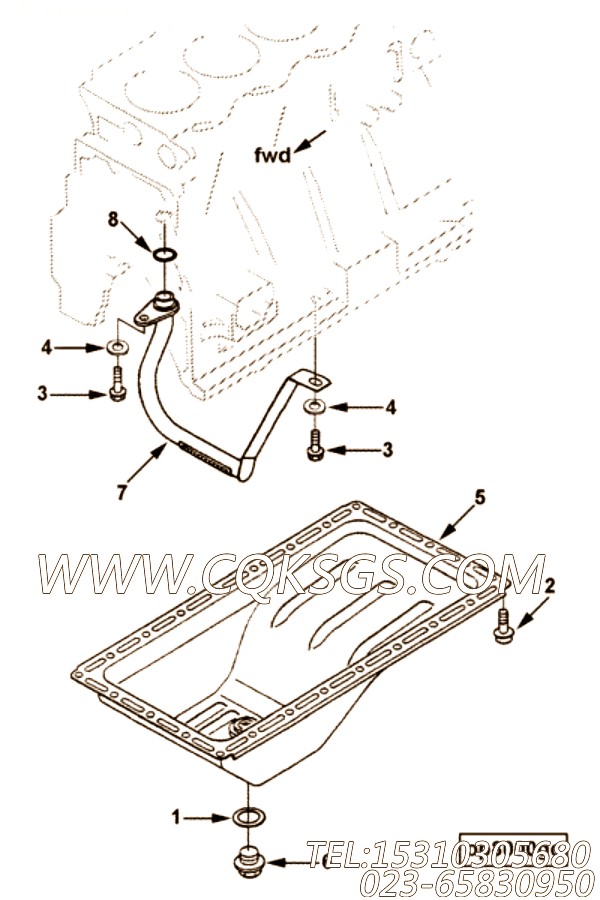 【平垫圈】康明斯CUMMINS柴油机的C0164330823 平垫圈