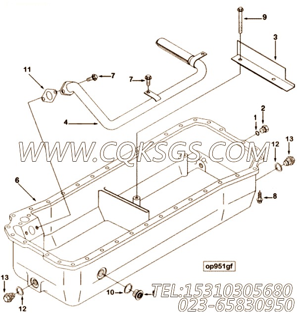 Connection, Oil Suction