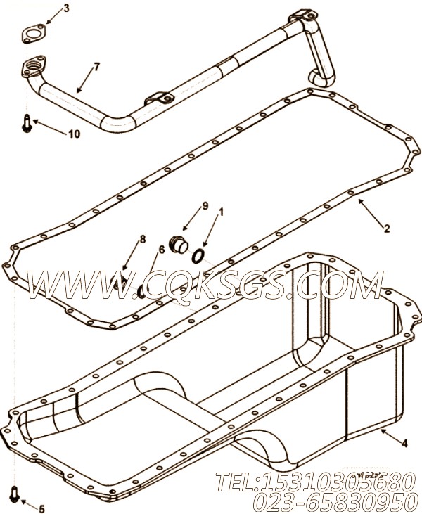 【螺塞】康明斯CUMMINS柴油机的R3924148 螺塞