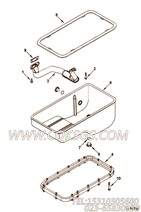 Tube, Lub Oil Suction