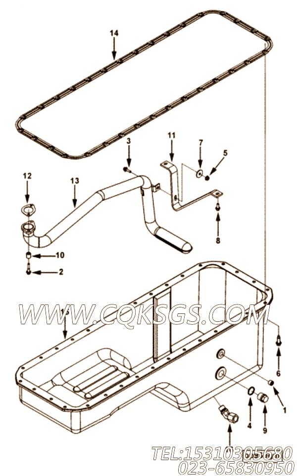 【放油塞】康明斯CUMMINS柴油机的4932870 放油塞
