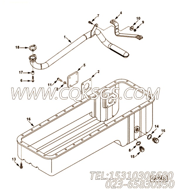 Gasket, Oil Suc Connection
