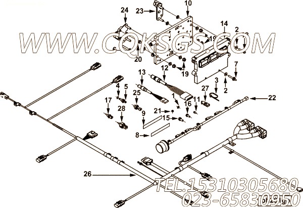 【Ø形密封圈】康明斯CUMMINS柴油机的4928394 Ø形密封圈